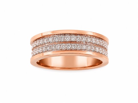 Ringe Chimento Dame in Rosègold Diamante 0.74 Ct 1A07808BB6140 - 1A07808BB6140